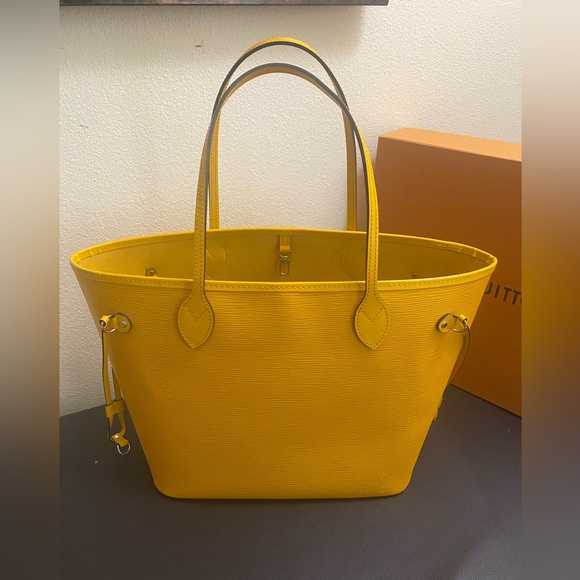 LV Neverfull MM in epi Citron - Picture 3 of 16